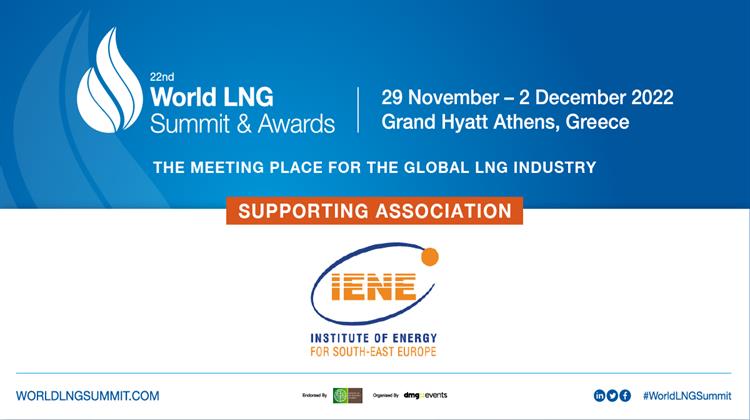 22nd World LNG Summit & Awards: Για Πρώτη Φορά στην Αθήνα το Κορυφαίο Ετήσιο Συνεδριακό Γεγονός της Παγκόσμιας Βιομηχανίας LNG